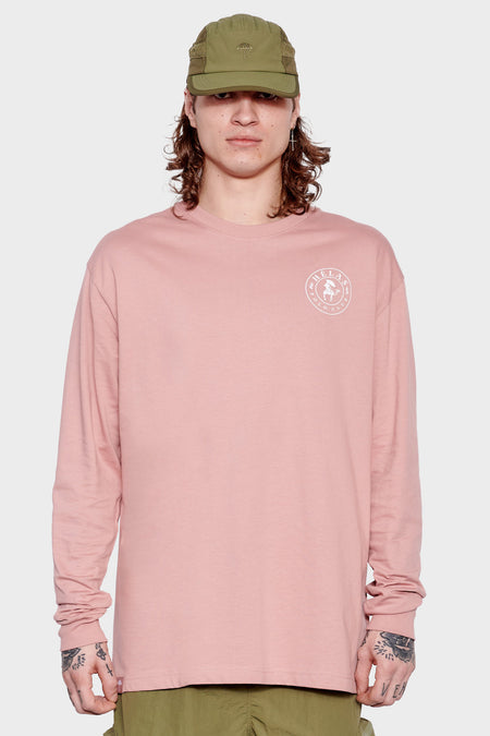 men#@Лонгслів POLO CLUB рожевий