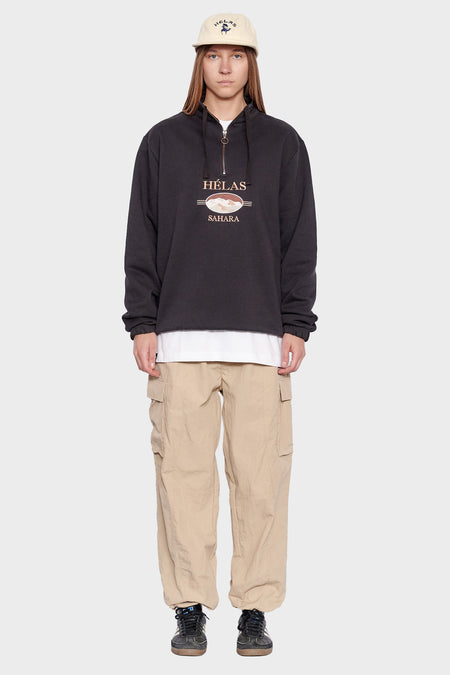 women#@Світшот SAHARA QUARTER ZIP чорний