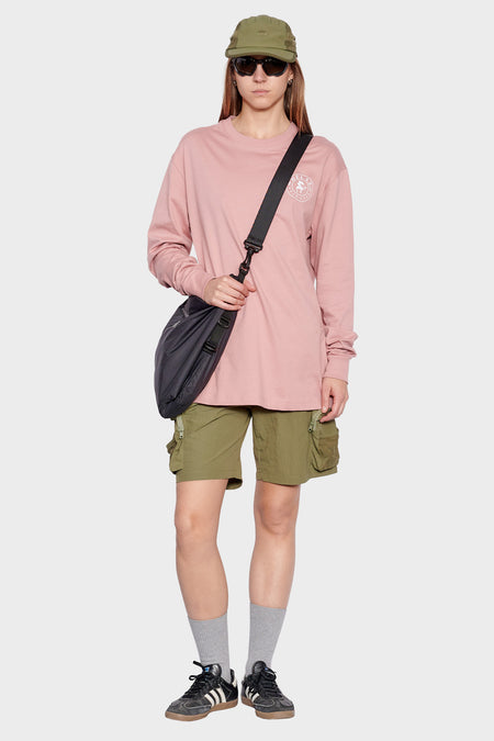 women#@Лонгслів POLO CLUB рожевий