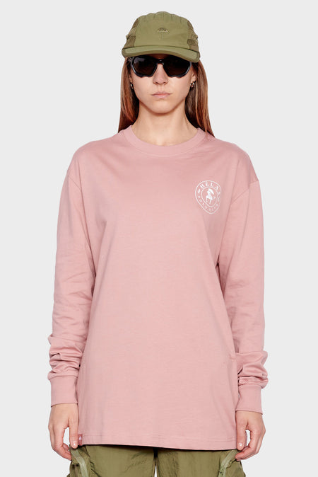 women#@Лонгслів POLO CLUB рожевий