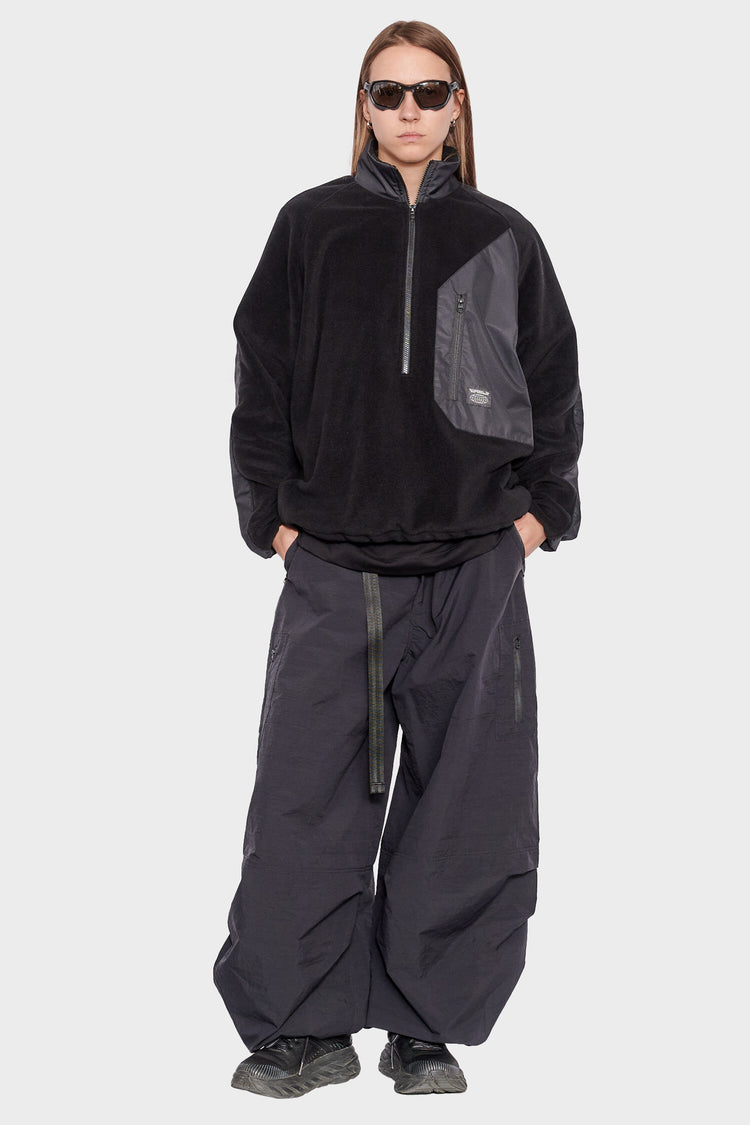 women#@Штани UL ZIP BAGGY чорні