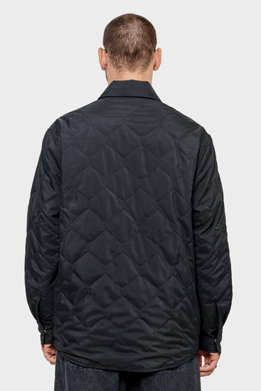 men#@Куртка PADDED OVERSHIRT чорна