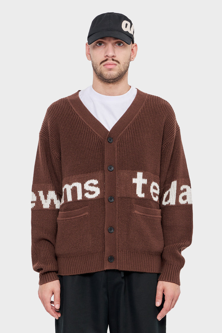 men#@Кардиган POTTING SOIL коричневий
