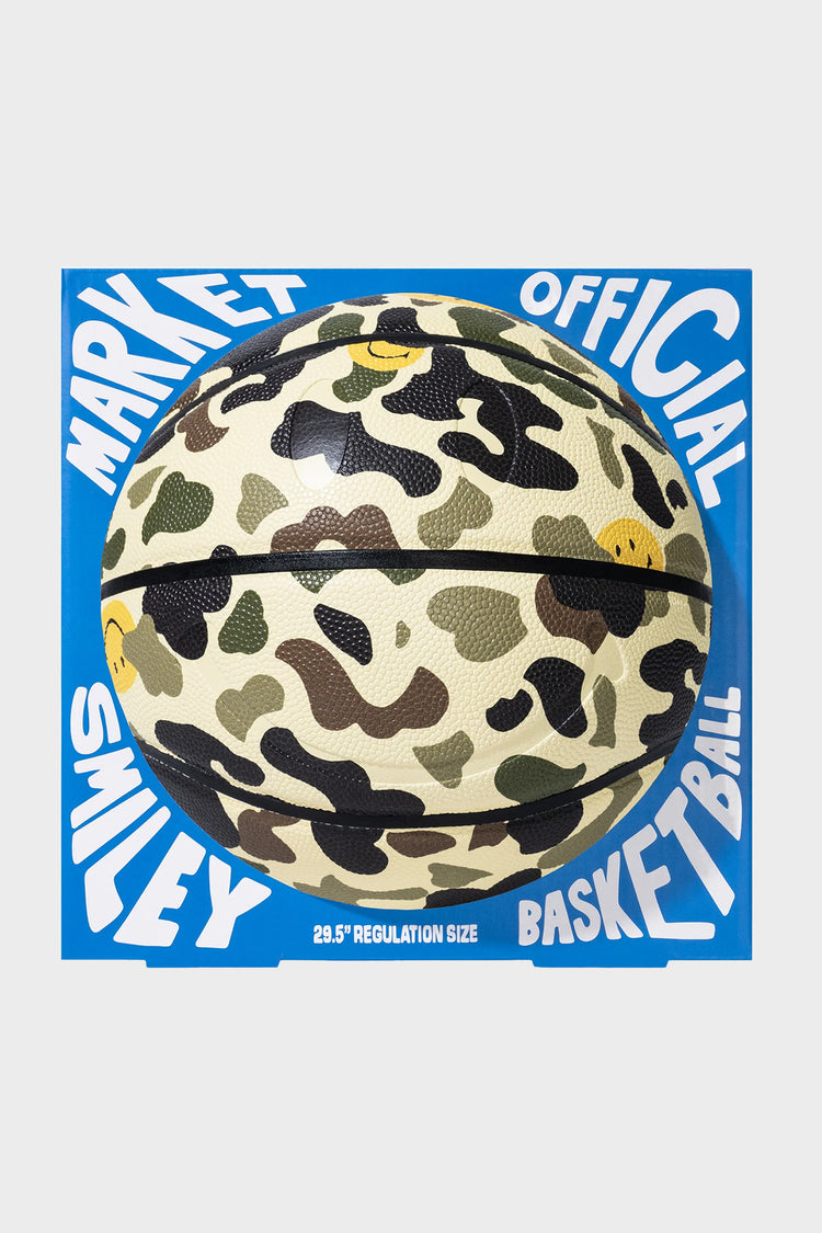 Баскетбольний м'яч SMILEY CAMO BASKETBALL різнокольоровий