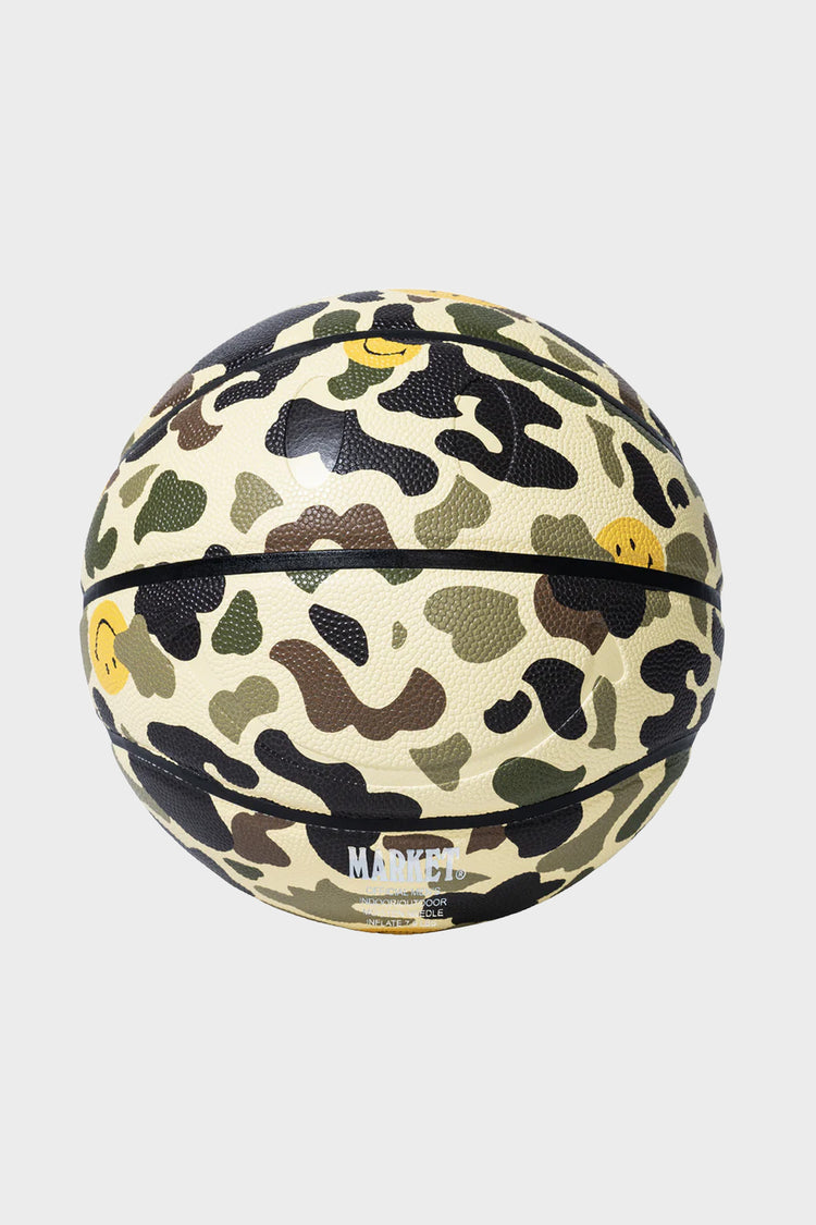 Баскетбольний м'яч SMILEY CAMO BASKETBALL різнокольоровий