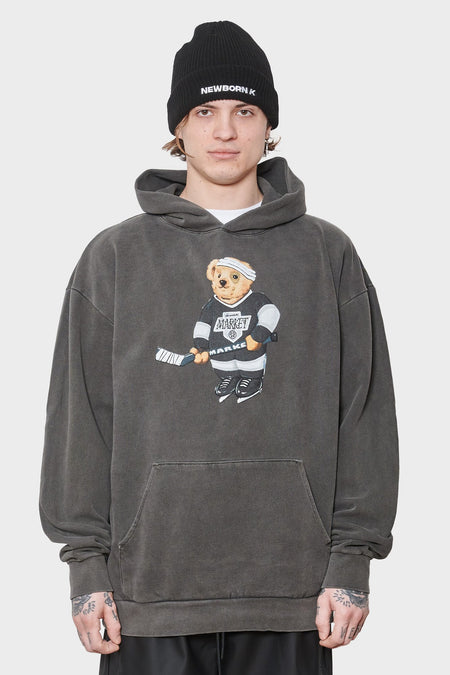 men#@Худі HOCKEY BEAR чорний, купити онлайн в магазині.