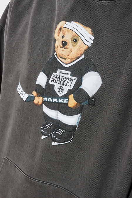 Худі HOCKEY BEAR чорний, купити онлайн в магазині.