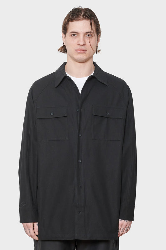 men#@Сорочка OVERSIZED SHIRT чорна