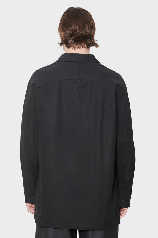 men#@Сорочка OVERSIZED SHIRT чорна, купити онлайн в магазині.