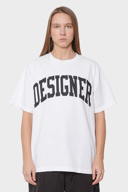 women#@Футболка DESIGNER біла