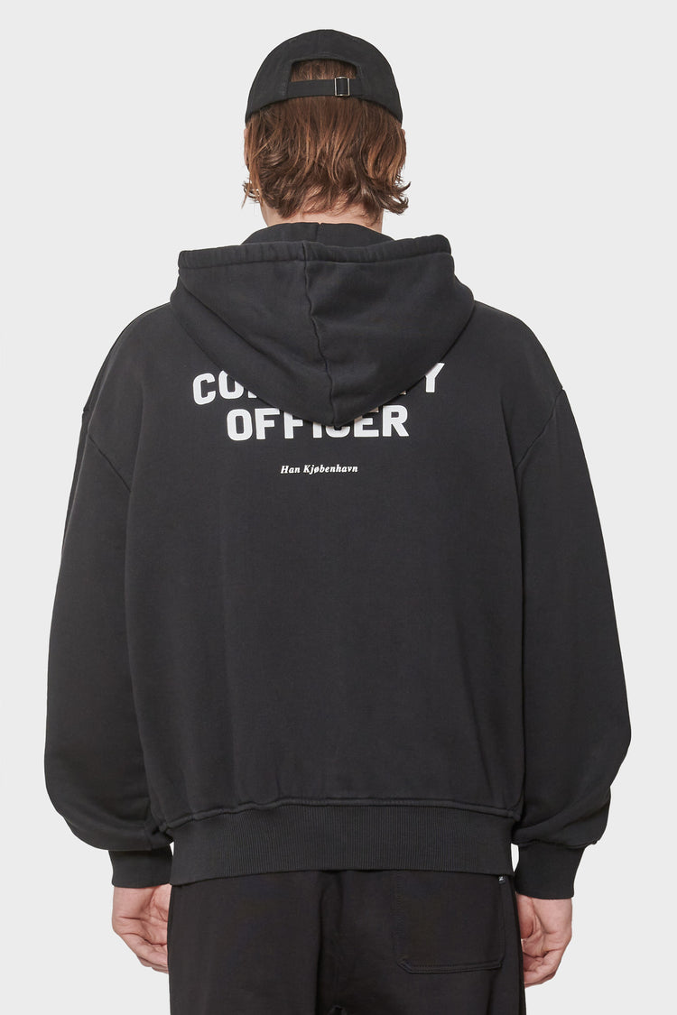 men#@Зіп-худі OFFICER PRINTED чорний