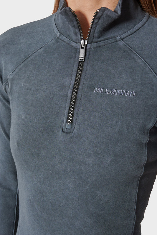 Сукня HALF ZIP DRESS чорна, купити онлайн в магазині.
