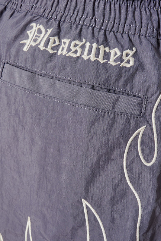 Шорти FIERY сірі від PLEASURES купити онлайн у магазині NEWBORN K