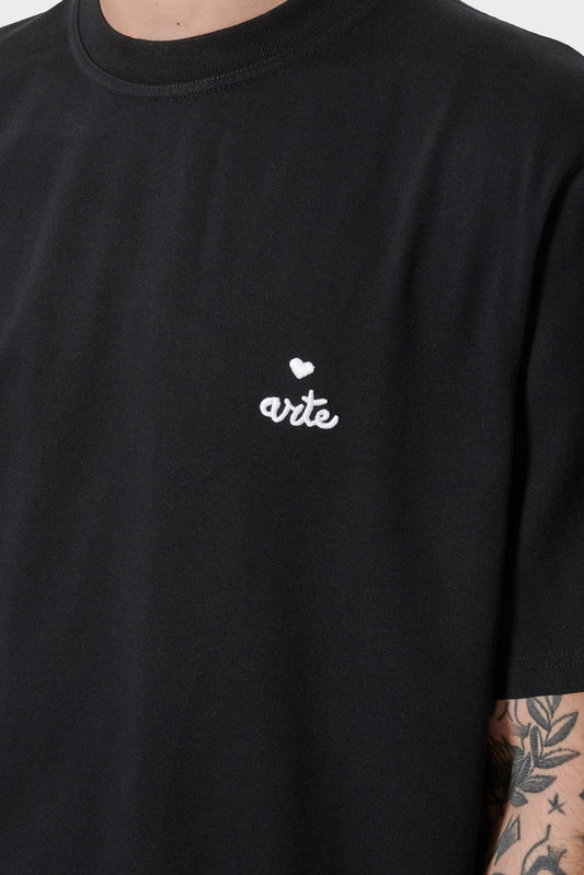 men#@Футболка HEART LOGO чорна