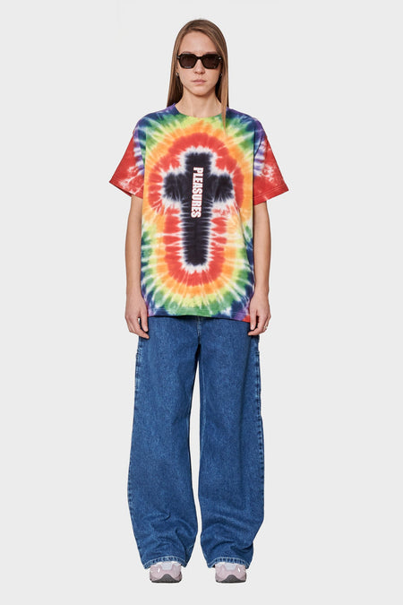 women#@Футболка HIPPIE різнокольорова