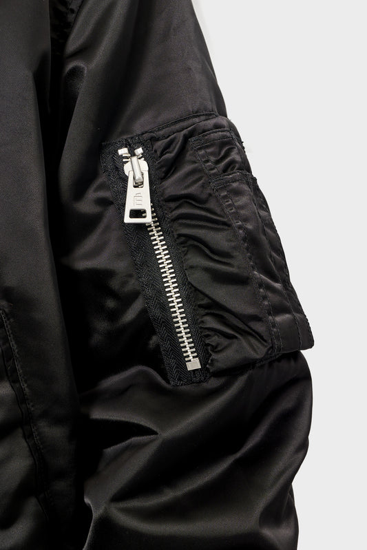 Куртка NYLON BOMBER чорна