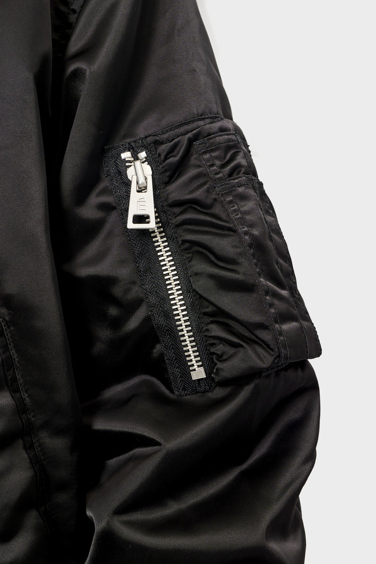 Куртка NYLON BOMBER чорна