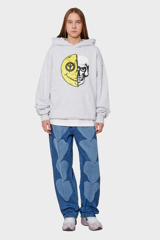 women#@Худі HAPPY FACE біле