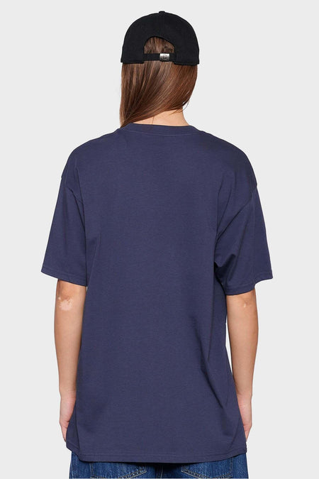 Футболка SCRIPT EMBROIDERY синя