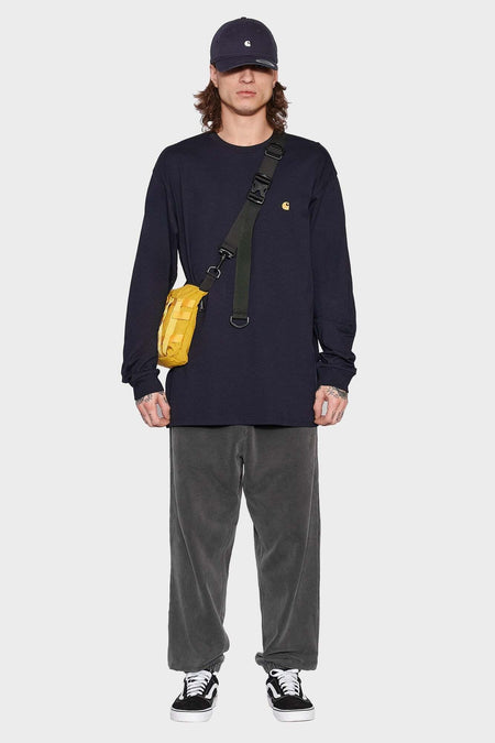 men#@Лонгслів CHASE темно-синій