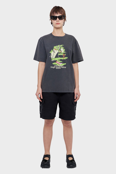 women#@Футболка MAGIC WOODS FESTIVAL чорна