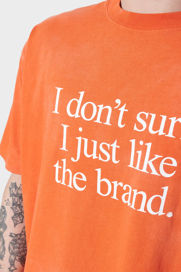 Футболка I DON’T TEE помаранчева Фото 7