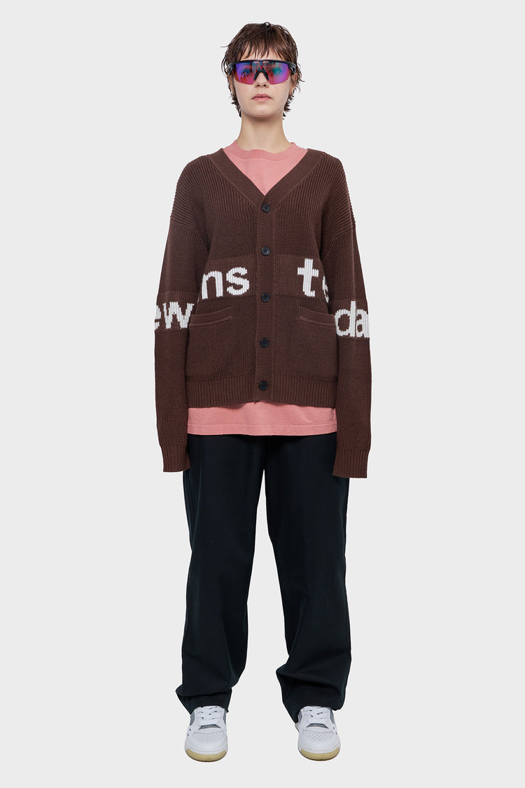 women#@Кардиган POTTING SOIL коричневий