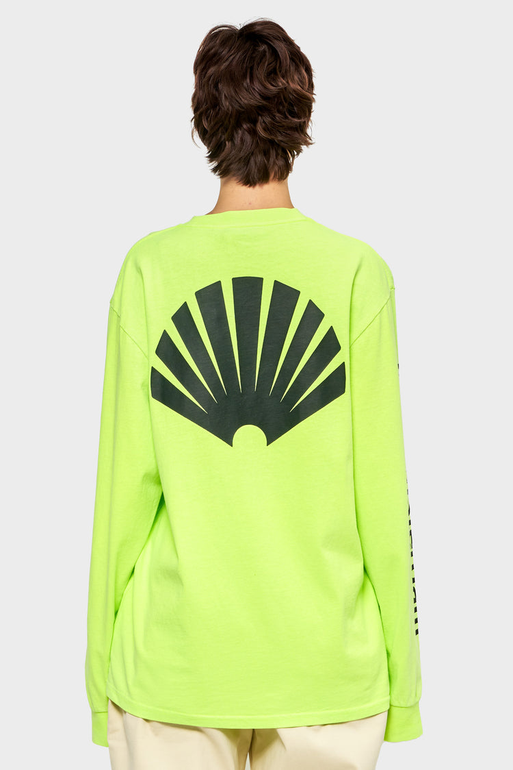 women#@Лонгслів LOGO салатовий