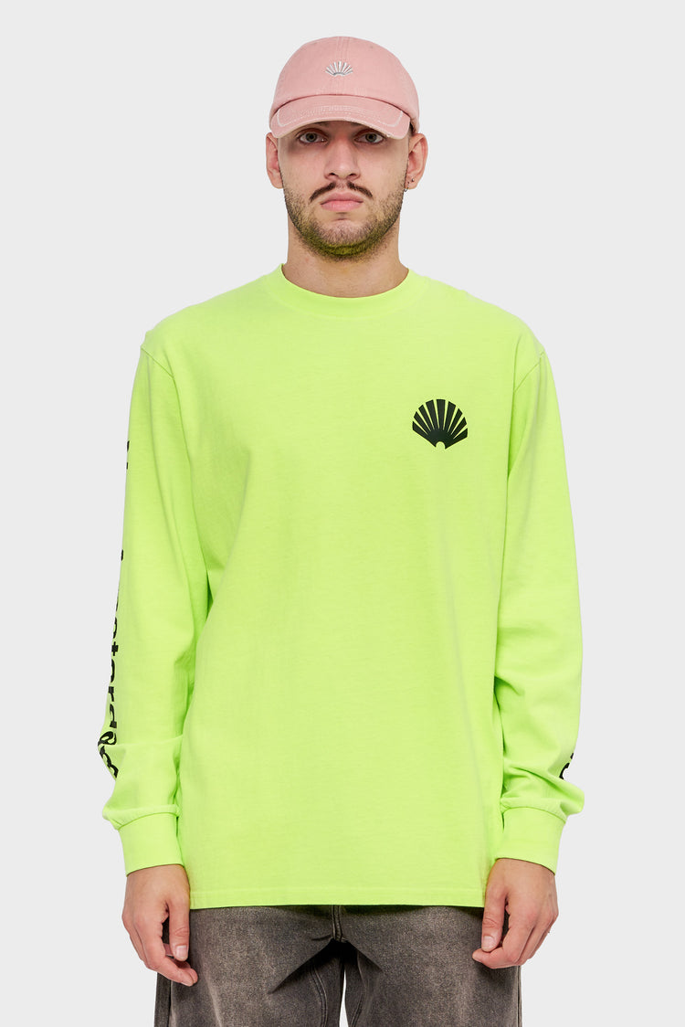 men#@Лонгслів LOGO салатовий