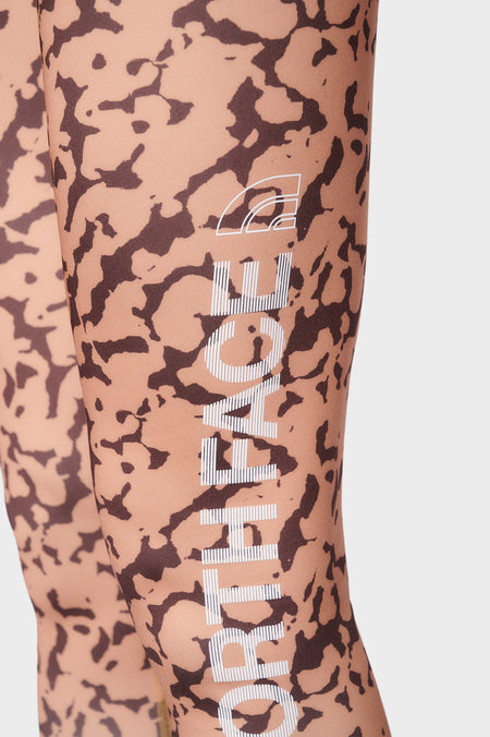 Легінси Flex Mid Rise Tight Graphic - EU коричневі, купити онлайн в магазині.