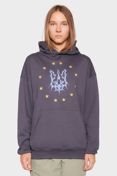 women#@Худі TRYZUB сірий