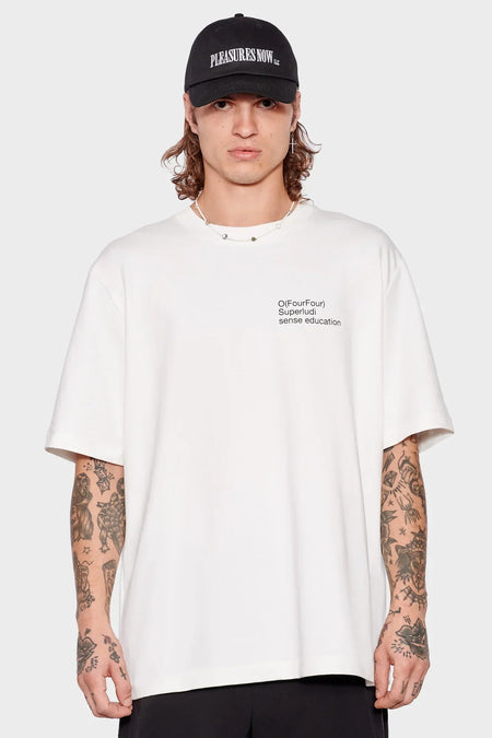 men#@Футболка OFOURSUPERSENSE молочний