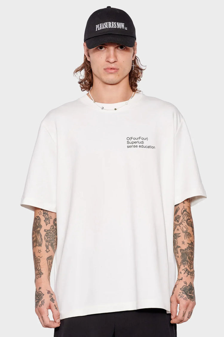 men#@Футболка OFOURSUPERSENSE молочний