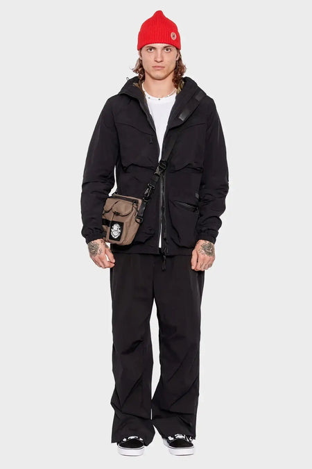 men#@Куртка-вітровик PARALLEL TL 03PL 23 чорна