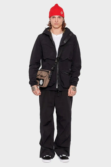 men#@Куртка-вітровик PARALLEL TL 03PL 23 чорна