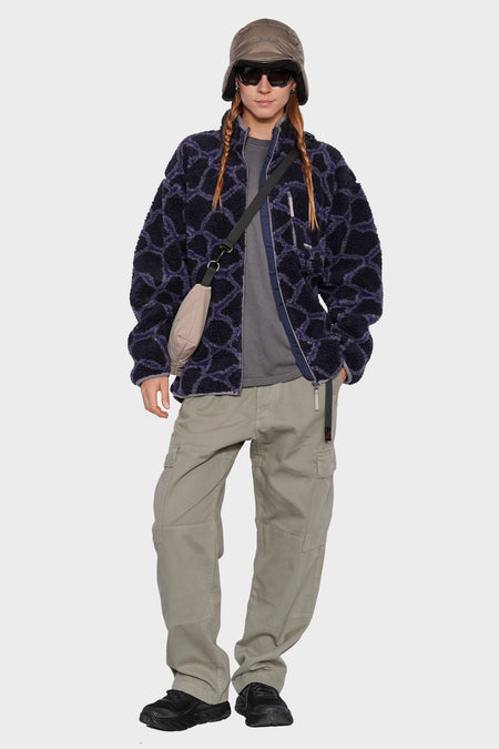 women#@Куртка SHERPA темно-синя