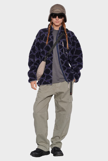 women#@Куртка SHERPA темно-синя