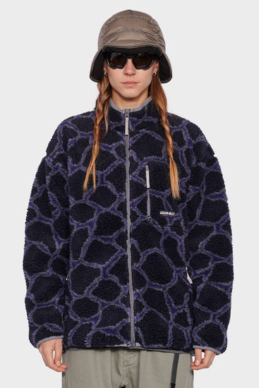 women#@Куртка SHERPA темно-синя