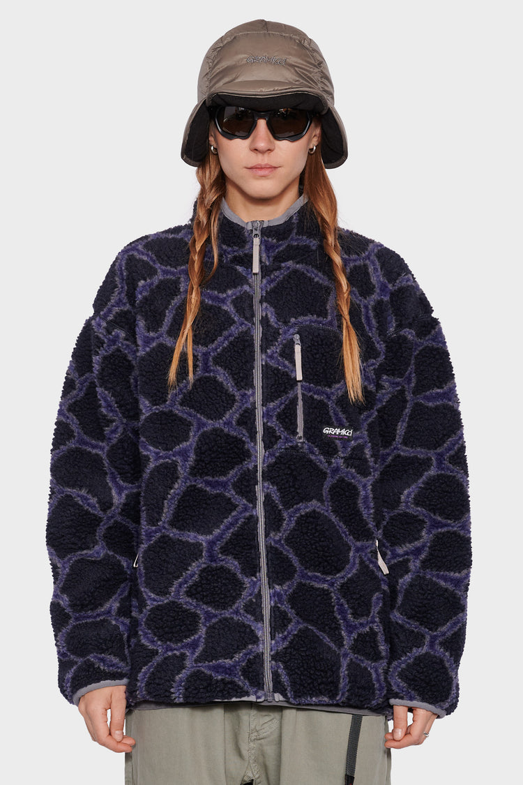 women#@Куртка SHERPA темно-синя