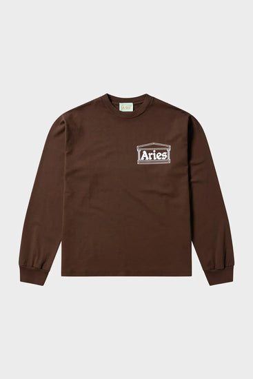 Лонгслив TEMPLE коричневый Фото 1