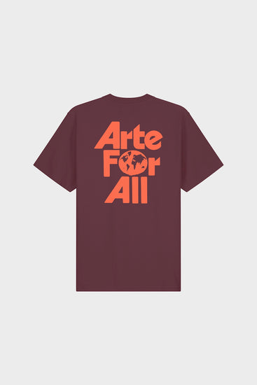 Футболка ARTE FOR ALL бордова Фото 1