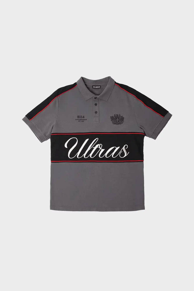 Поло LOGO POLO серое