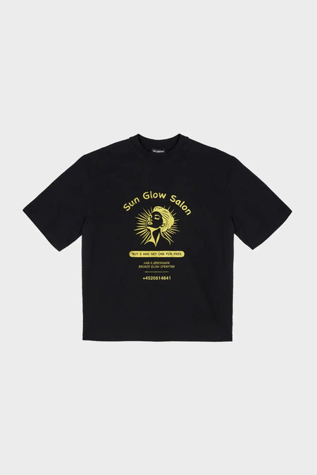 Футболка SUN GLOW OVERSIZED черная