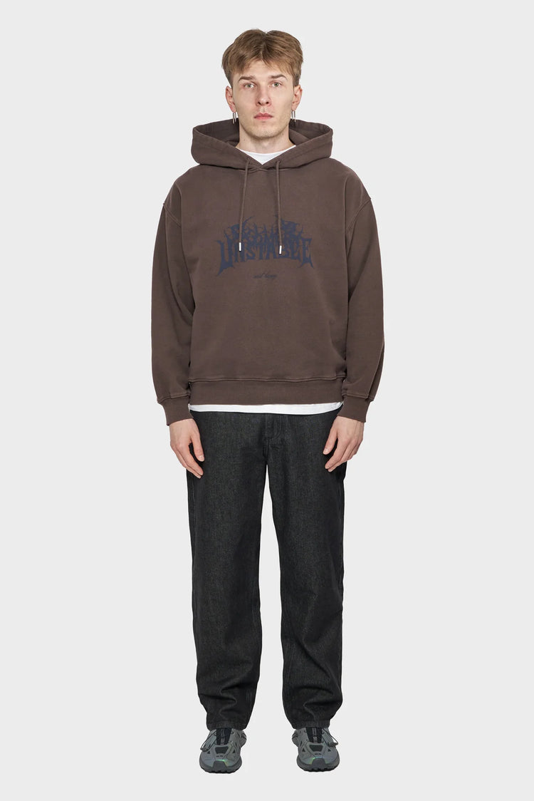 men#@Худі HAPPY LOOSE HOODIE коричневе
