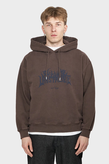 men#@Худі HAPPY LOOSE HOODIE коричневе
