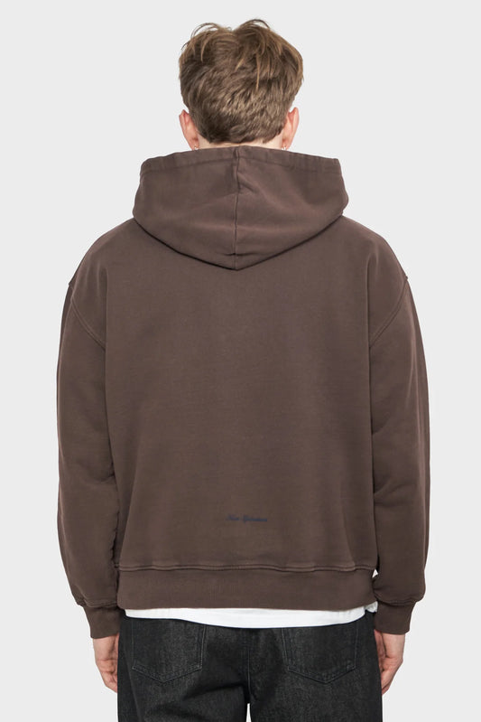 men#@Худі HAPPY LOOSE HOODIE коричневе