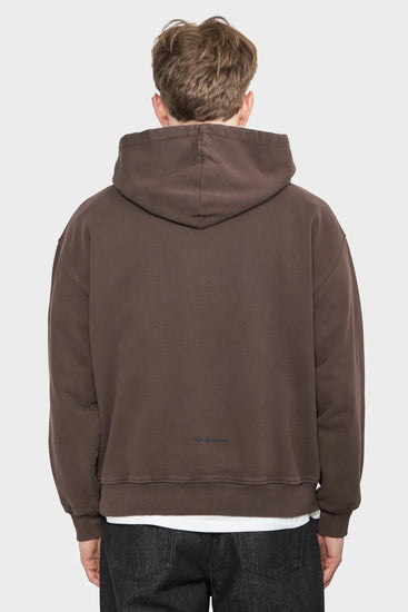 men#@Худі HAPPY LOOSE HOODIE коричневе
