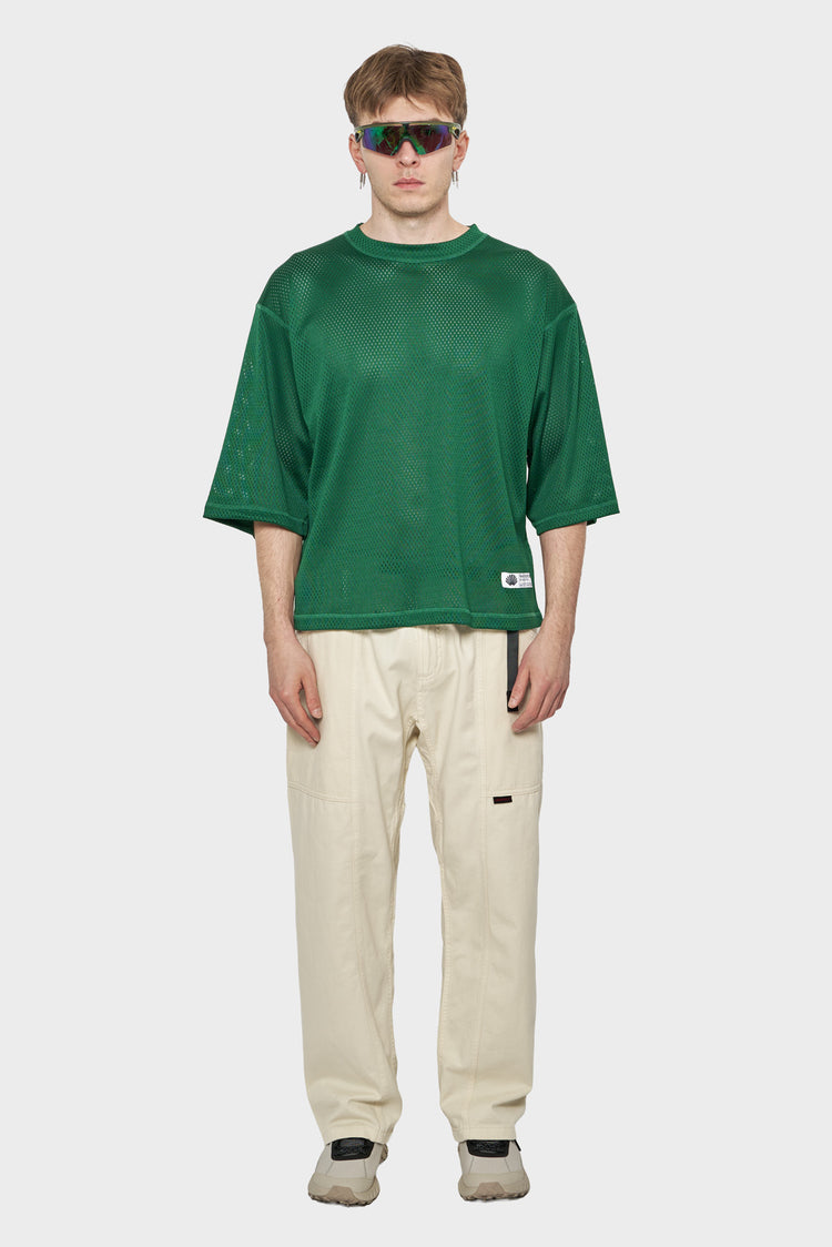 men#@Футболка MESH JERSEY зелена