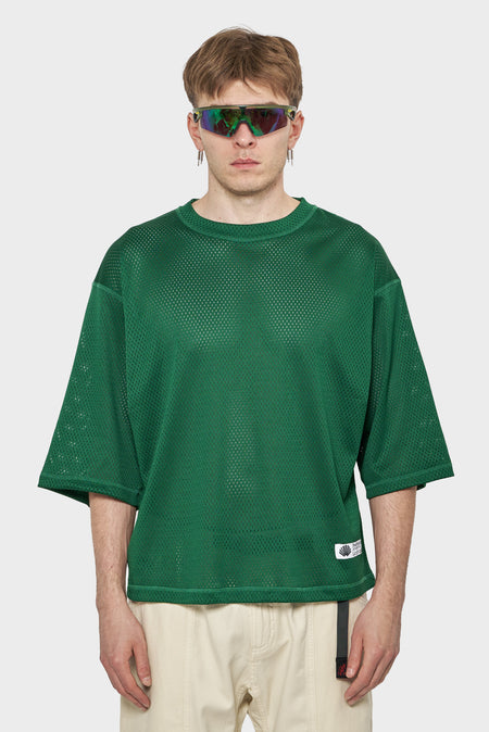 men#@Футболка MESH JERSEY зелена
