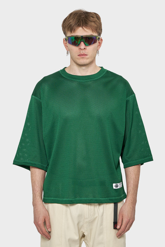 men#@Футболка MESH JERSEY зелена
